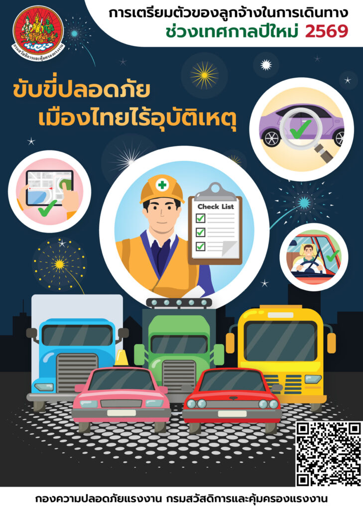 คู่มือการเตรียมตัวเดินทางเทศกาลปีใหม่ 2569