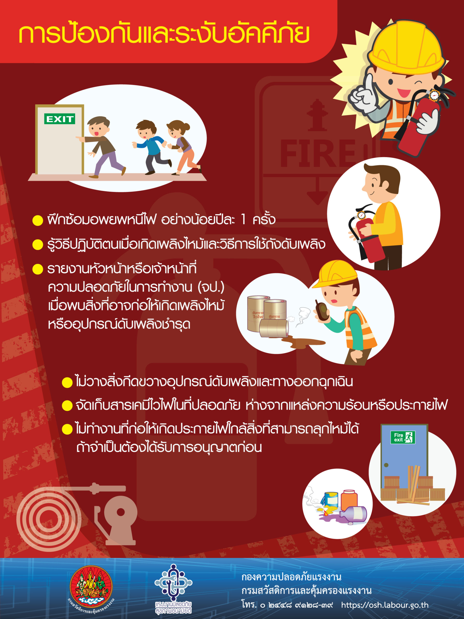 การป้องกันและระงับอัคคีภัย